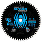 Spyder 13020 Spyder Laminate 7-1/4-In 60-Tooth Tungsten Carbide-Tipped Steel Circular Saw Blade