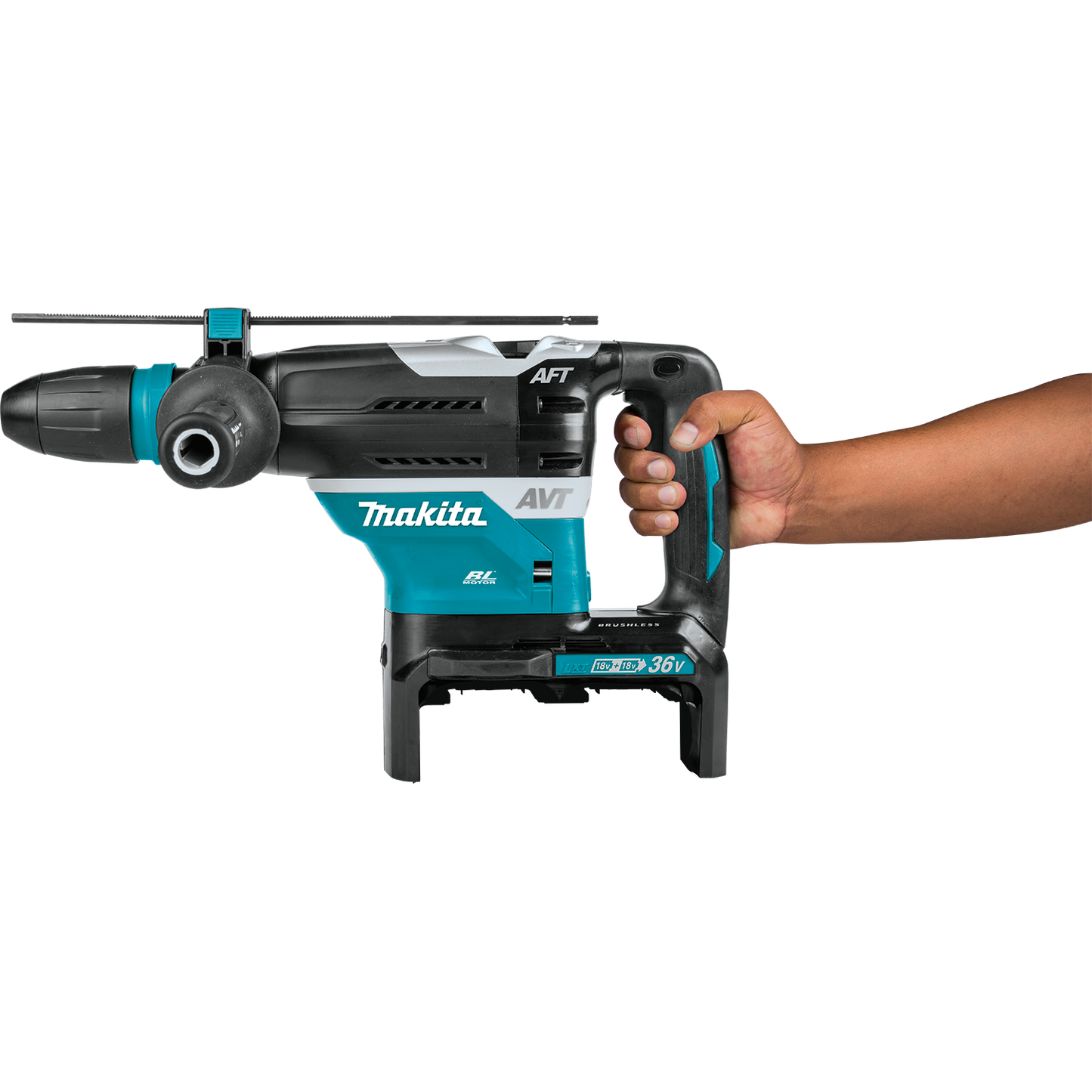 Makita XRH07ZKUN 36V (18V X2) LXT® Brushless 1‑9/16" SDS‑MAX Advanced AVT® Rotary Hammer, AFT®, AWS®, Tool Only