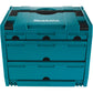 Makita P-84349 MAKPAC 5 Drawer Interlocking Case, 12‑1/2" x 15‑1/2" x 11‑5/8"