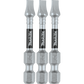 Makita E-00898 Impact XPS® #10 Slotted 2" Power Bit, 3/pk