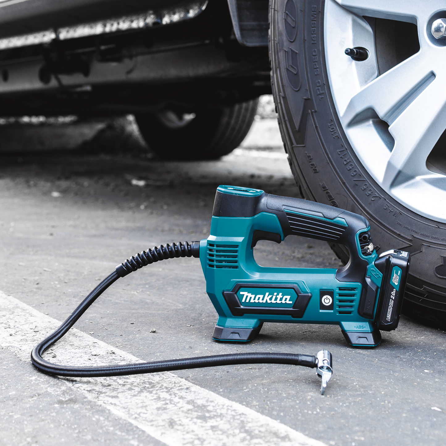 Makita MP100DWRX1 12V max CXT® Lithium‑Ion Cordless Inflator Kit (2.0Ah)