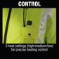 Makita DCJ206ZM 18V LXT® Lithium‑Ion Cordless High Visibility Heated Jacket, Jacket Only (M)
