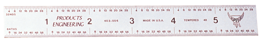 PEC Tools 402-012CT 12³ 4R Rigid Certified Rule