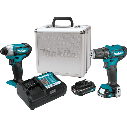 Makita CT232RX 12V max CXT® Lithium‑Ion Cordless 2‑Pc. Combo Kit (2.0Ah)