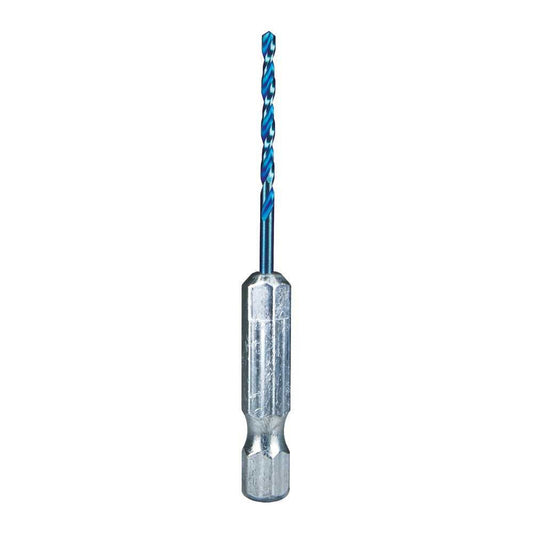 Spyder 19001 Spyder Stinger Mach-Blue 5/64-In 2-3/4-In High-Speed Steel Twist Drill Bit