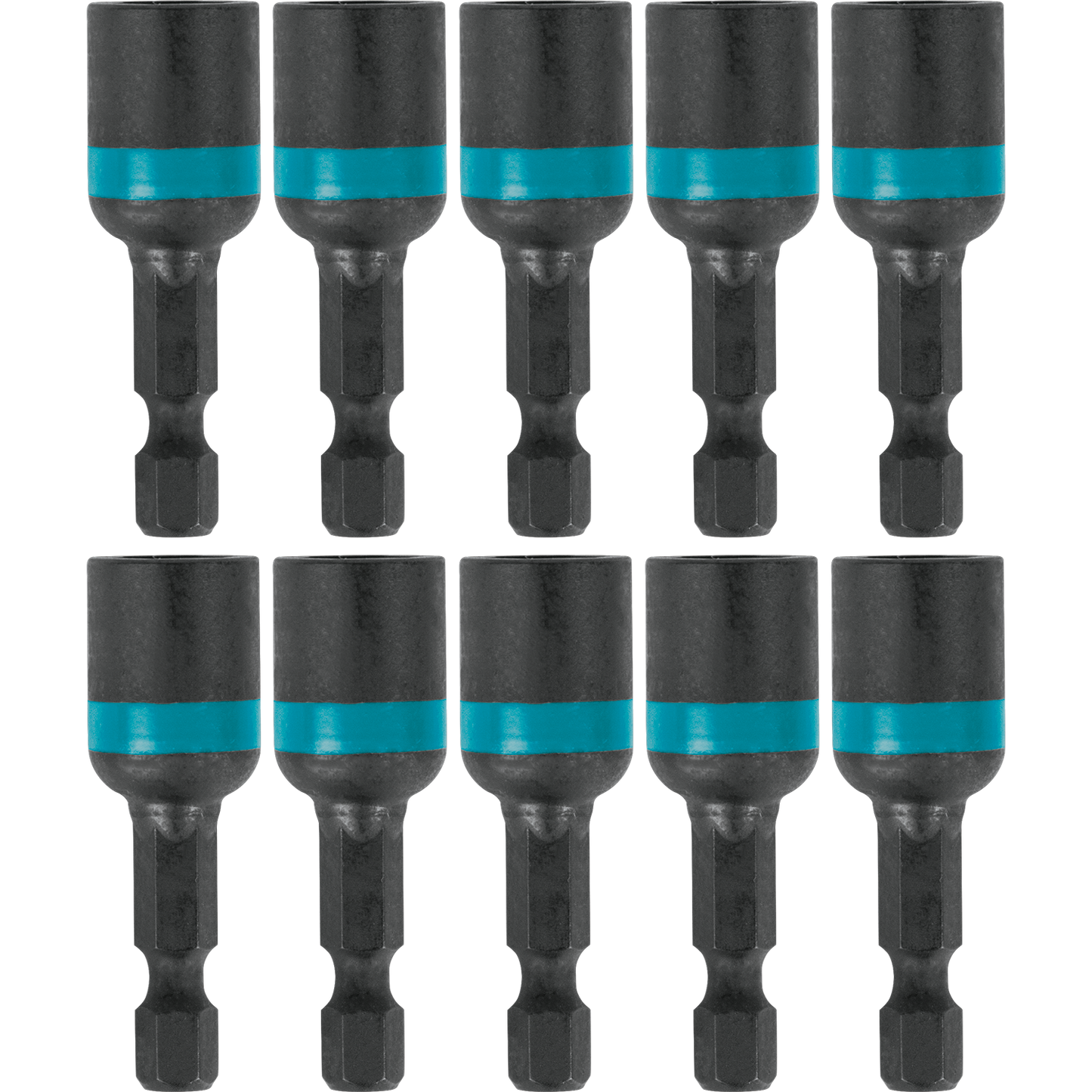 Makita A-97209 ImpactX™ 3/8″ x 1‑3/4″ Magnetic Nut Driver, 10/pk, Bulk