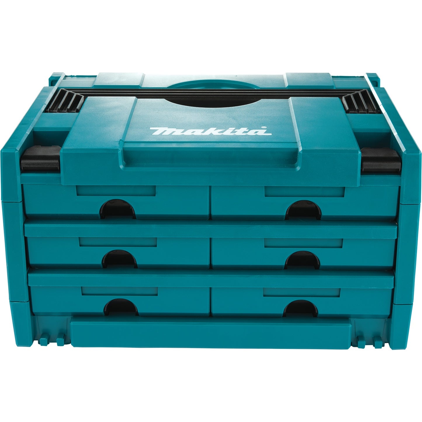 Makita P-84333 MAKPAC 6 Drawer Interlocking Case, 8‑1/2" x 15‑1/2" x 11‑5/8"