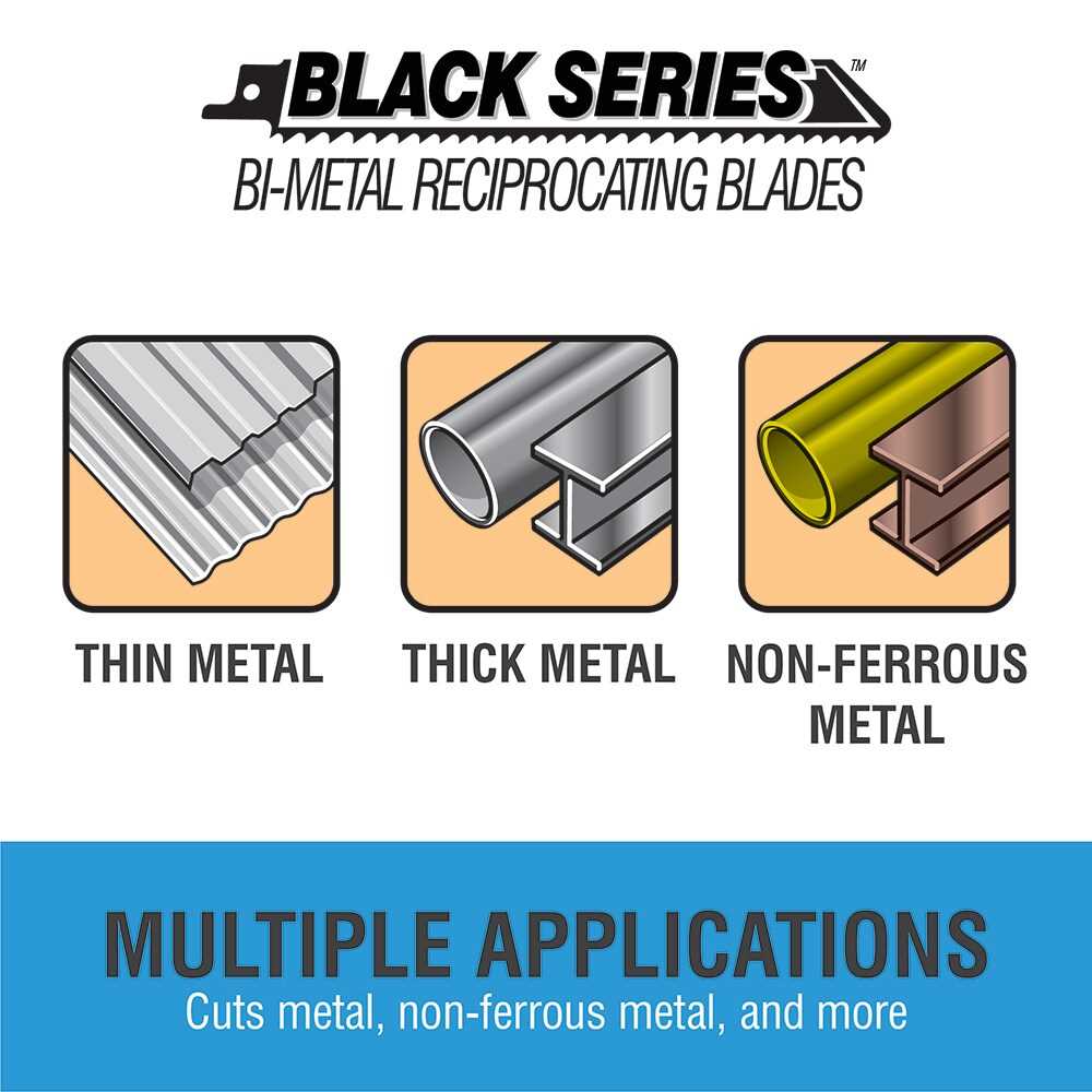 Spyder 200303 Spyder Bi-Metal 6-In 18-Tpi Metal Cutting Reciprocating Saw Blade (5-Pack)