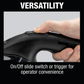 Makita XLC03ZBX4 18V LXT® Lithium‑Ion Brushless Compact Cordless Vacuum, Trigger w/ Lock, Tool Only