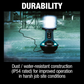 Makita DML810 18V X2 LXT® Lithium‑Ion Cordless Upright L.E.D. Area Light, Light Only