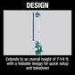 Makita DML814 18V LXT® Lithium‑Ion Cordless Tower Work/Multi‑Directional Light, Light Only