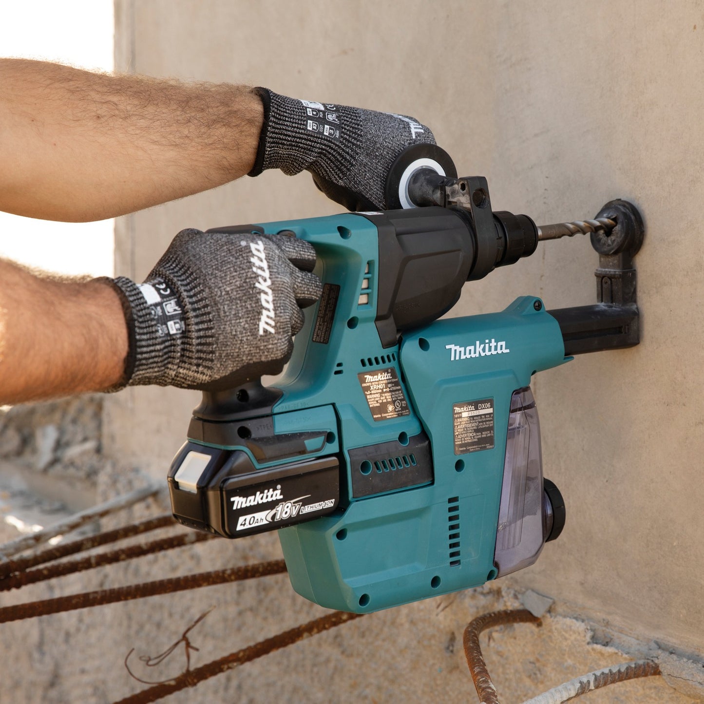 Makita T-04145 Advanced FitKnit™ Cut Level 7 Nitrile Coated Dipped Gloves (Large/X‑Large)