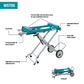 Makita WST05 Portable Rise Miter Saw Stand