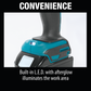 Makita XGC01ZC 18V LXT® Lithium‑Ion Cordless 29 oz. Caulk and Adhesive Gun, Tool Only