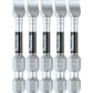 Makita E-01024 Impact XPS® #8 Slotted 2" Power Bit, 5/pk