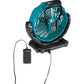 Makita CF100DZ 12V max CXT® Lithium‑Ion Cordless/Corded 7‑1/8" Fan, Tool Only