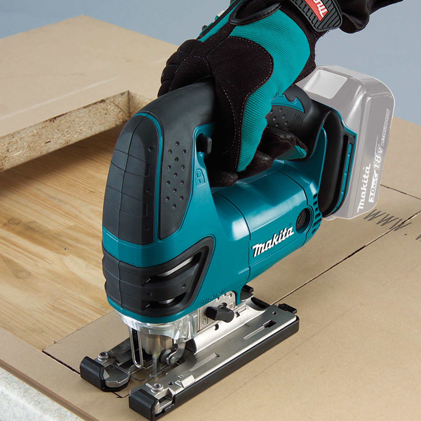 Makita XVJ03Z 18V LXT® Lithium‑Ion Cordless Jig Saw, Tool Only