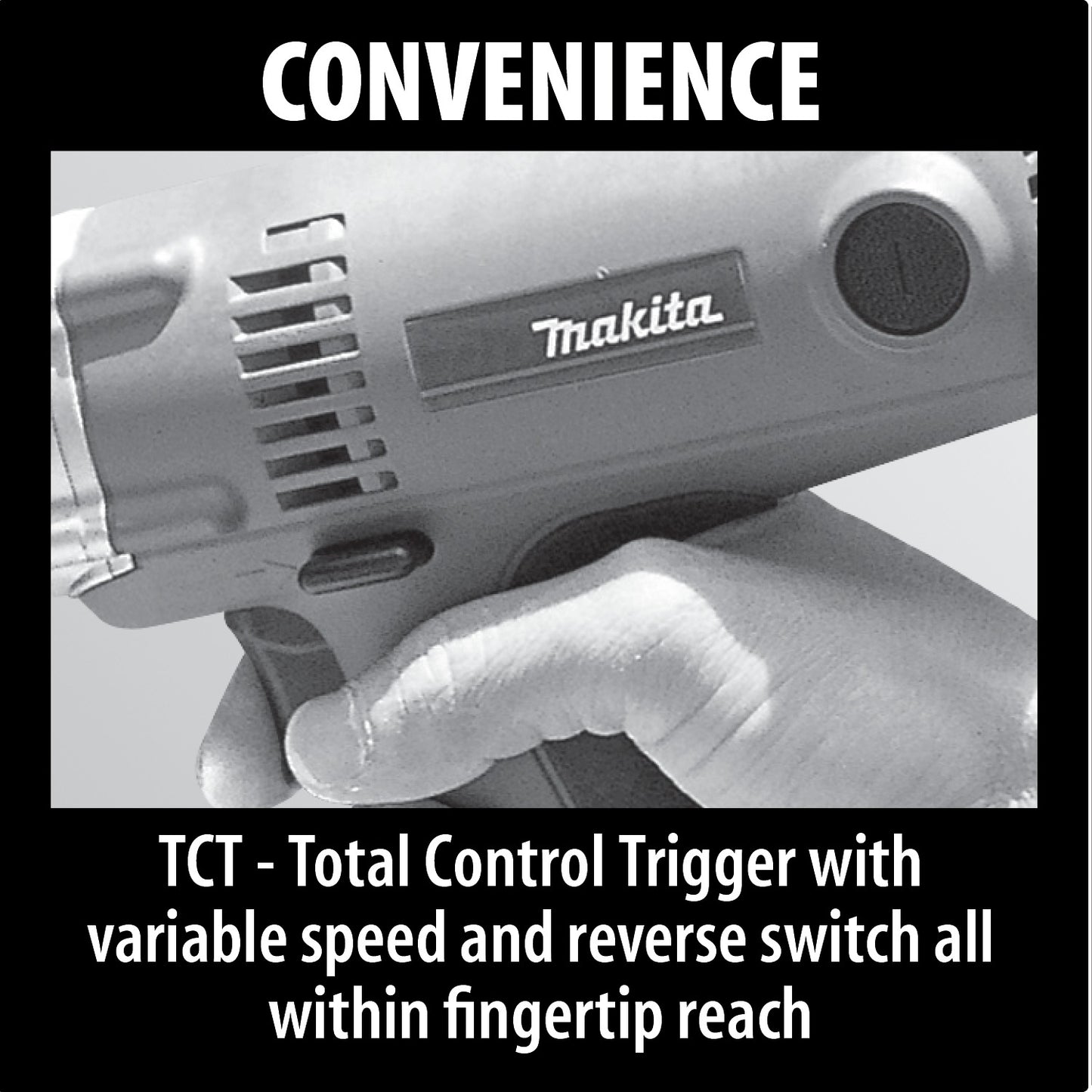 Makita 6953 1/2" Impact Wrench w/ Detent Pin Anvil