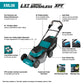 Makita XML08PT1 36V (18V X2) LXT® Brushless 21" Self‑Propelled Commercial Lawn Mower Kit with 4 Batteries (5.0Ah)
