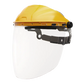 Ironclad G63001 Clear Face Shield with head gear black standard |FS-ST1 |
