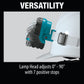 Makita DML800 18V LXT® Lithium‑Ion Cordless L.E.D. Headlamp, Headlamp Only