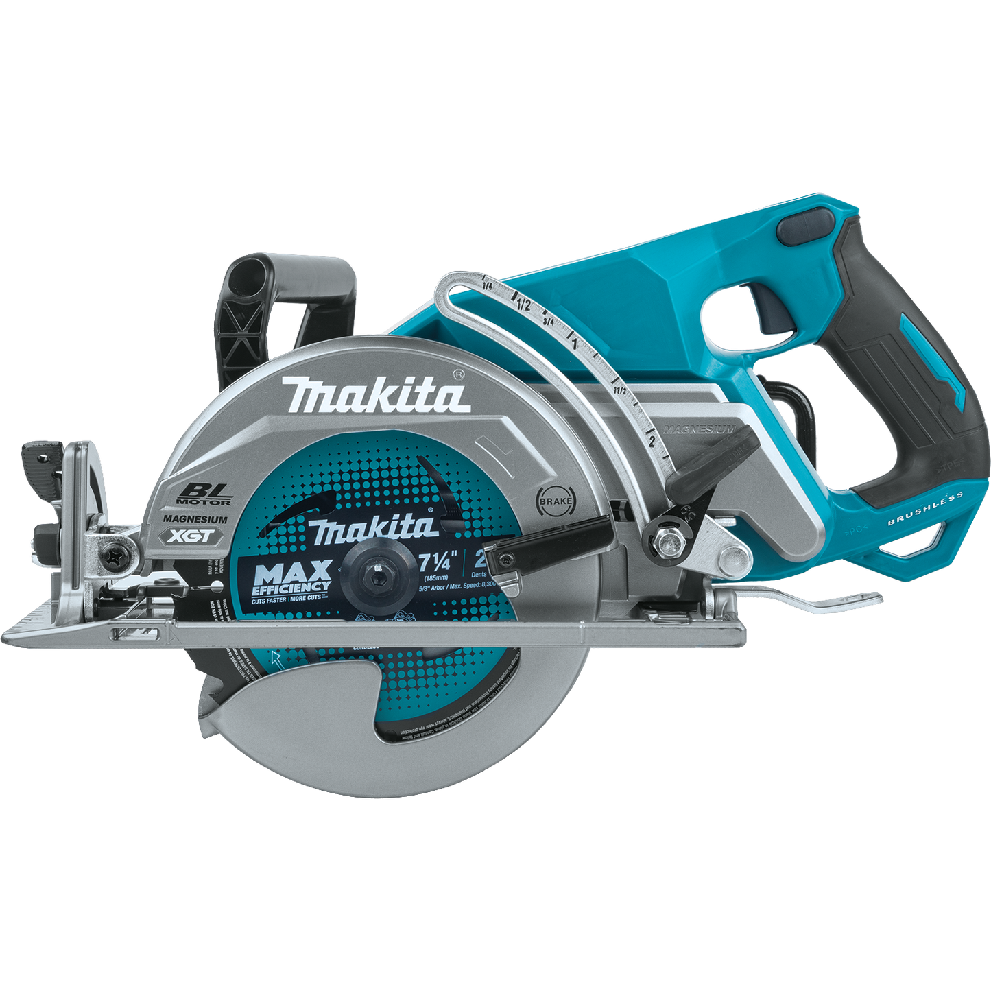 Makita GSR01M1 40V max XGT® Brushless Cordless Rear Handle 7‑1/4” Circular Saw Kit (4.0Ah)