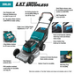 Makita XML09Z 36V (18V X2) LXT® Brushless 21" Self‑Propelled Commercial Lawn Mower, Tool Only