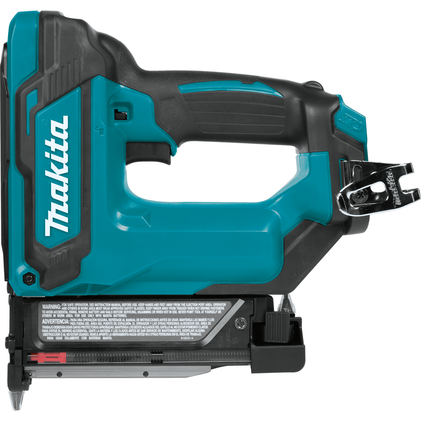 Makita TP03Z 12V max CXT® Lithium‑Ion Cordless Pin Nailer, 23 Ga., Tool Only