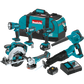 Makita XT706 18V LXT® Lithium‑Ion Cordless 7‑Pc. Combo Kit (3.0Ah)