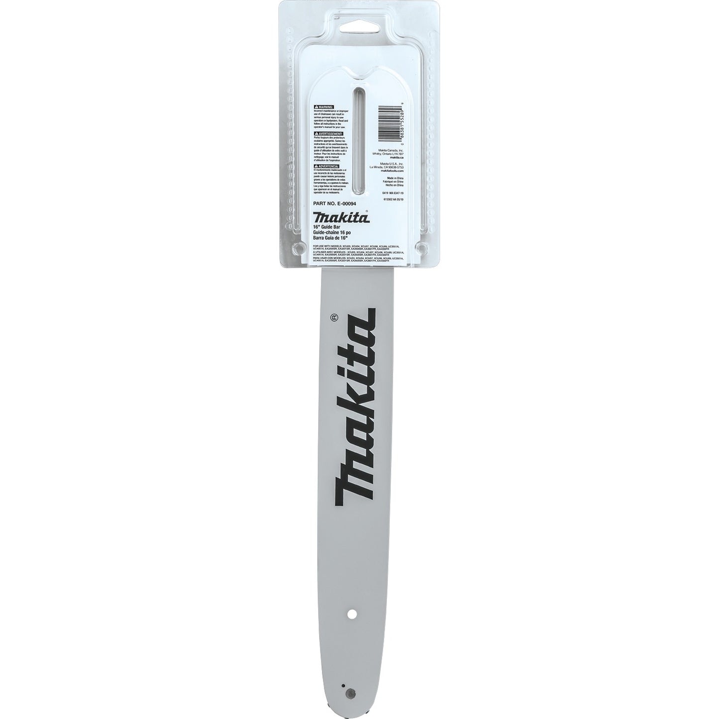 Makita E-00094 16" Guide Bar, 3/8” LP, .043”