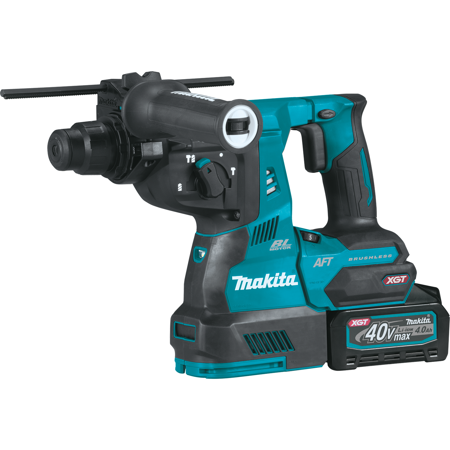 Makita GRH01M1 40V Max Xgt® Brushless Cordless 11/8" Avt® Rotary Hammer Kit, Accepts Sdsplus Bits, Aft®, Aws® Capable