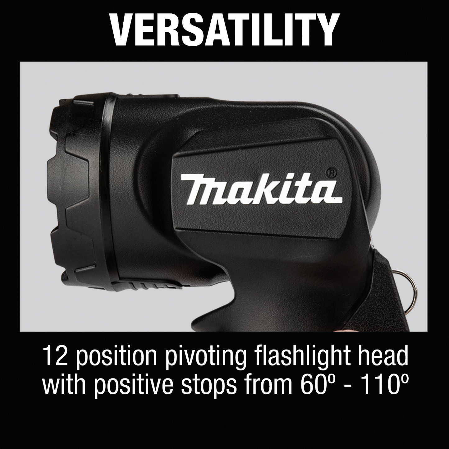 Makita DML815B 18V LXT® Lithium‑Ion Cordless L.E.D. Flashlight, Flashlight Only