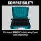 Makita P-83680 MAKPAC Interlocking Case 2 Row Insert Tray
