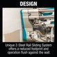 Makita XSL07Z 36V (18V X2) LXT® Brushless 12" Dual‑Bevel Sliding Compound Miter Saw with Laser, Tool Only