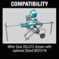 Makita XSL07Z 36V (18V X2) LXT® Brushless 12" Dual‑Bevel Sliding Compound Miter Saw with Laser, Tool Only
