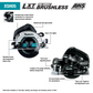 Makita XSH05ZB 18V LXT® Lithium‑Ion Sub‑Compact Brushless Cordless 6‑1/2” Circular Saw, AWS® Capable, Tool Only