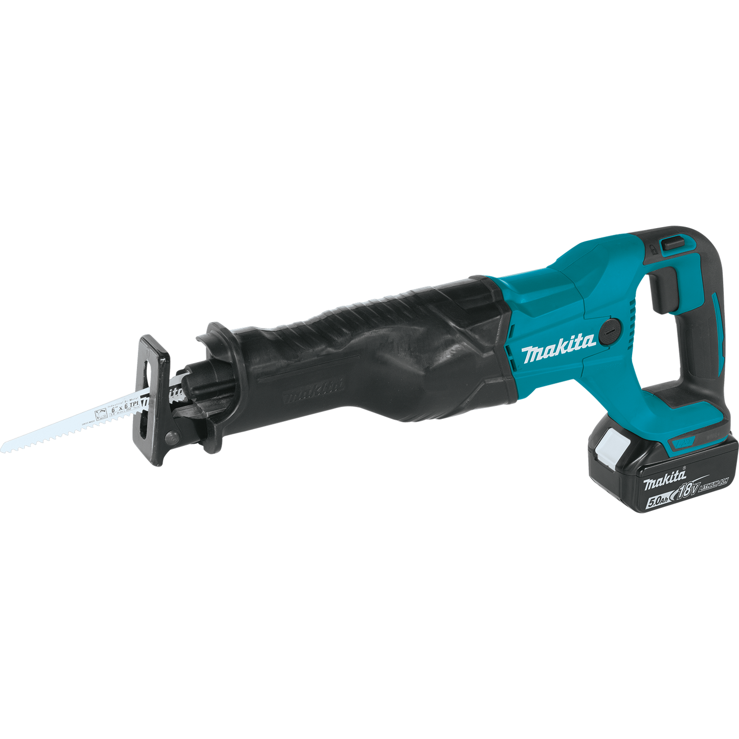 Makita XRJ04T 18V LXT® Lithium‑Ion Cordless Recipro Saw Kit (5.0Ah)