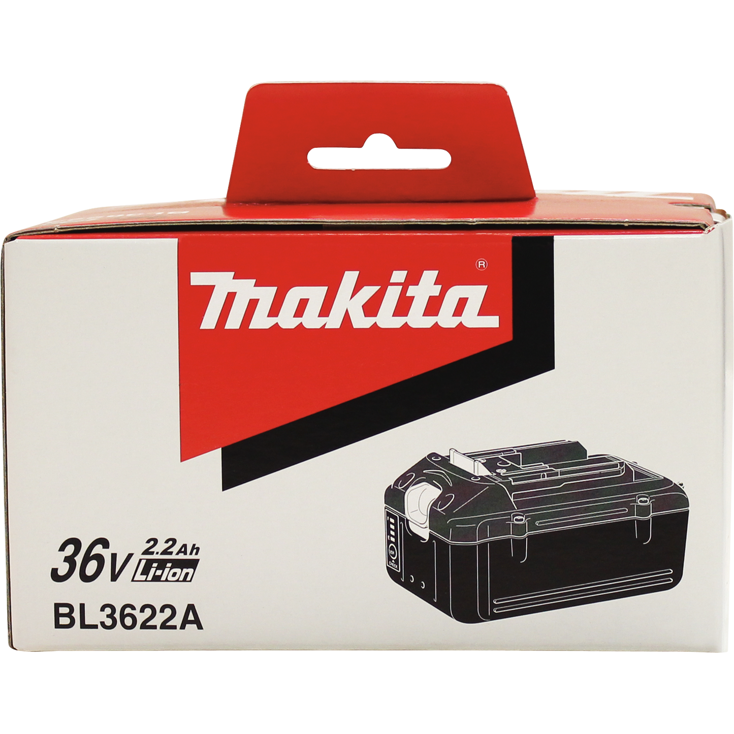 Makita BL3622A 36V Lithium‑Ion 2.2Ah Battery