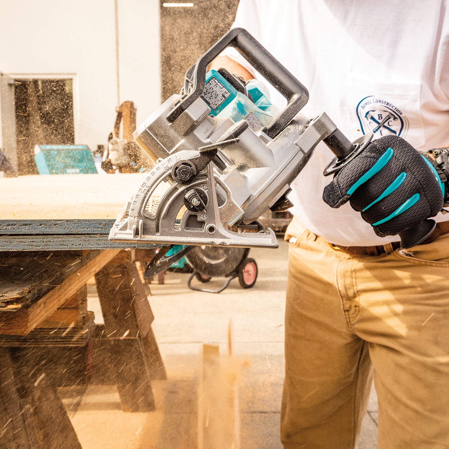 Makita GSR02Z 40V max XGT® Brushless Cordless Rear Handle 10‑1/4" Circular Saw, AWS® Capable, Tool Only