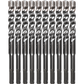 Makita B-61276 1/2" x 6" SDS‑PLUS Bit, 3‑Cutter, 10/pk