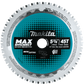 Makita B-69238 5‑3/8" 45T Carbide‑Tipped Max Efficiency Saw Blade, Ferrous Metal‑Thin Gauge