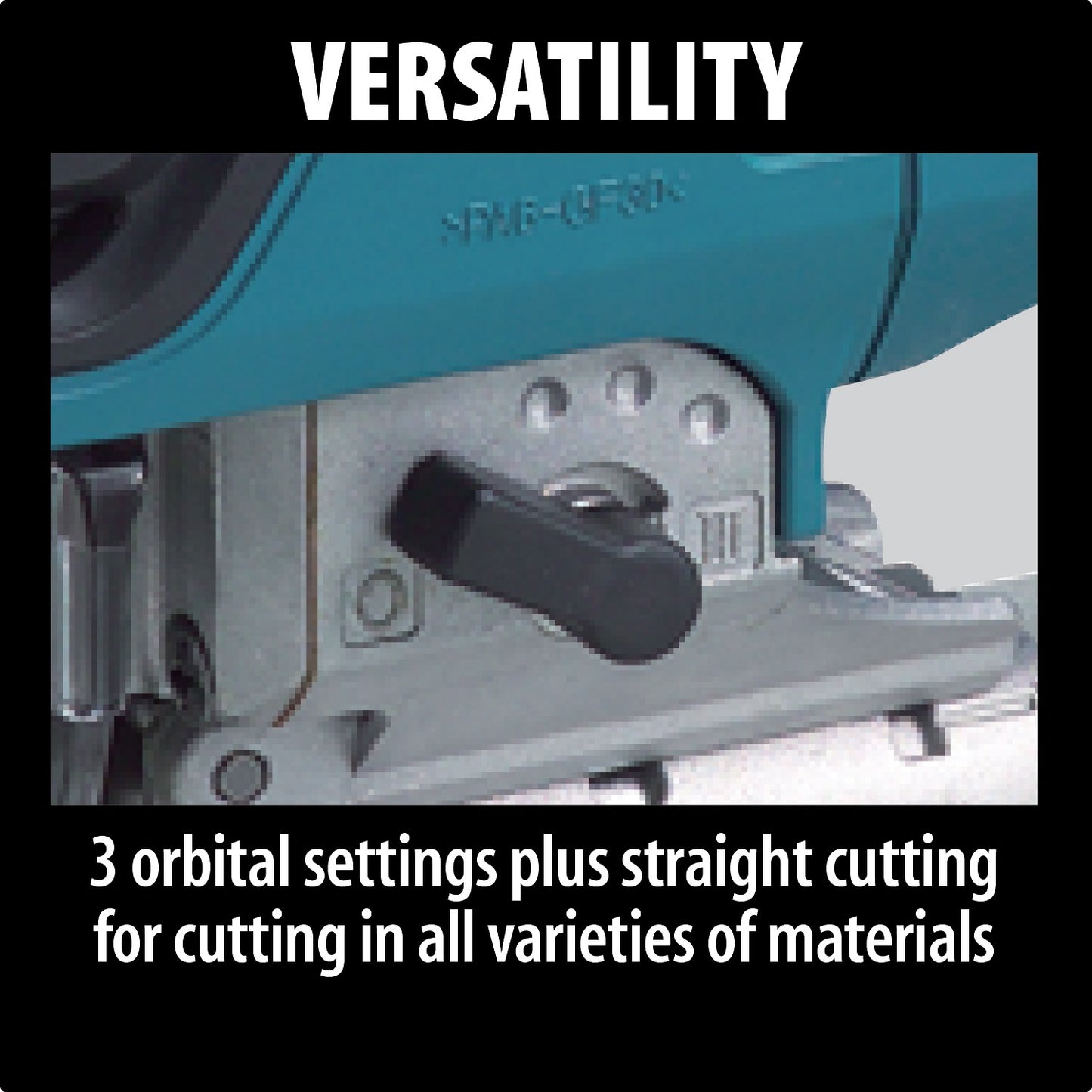 Makita 4350FCT Top Handle Jig Saw, with "Tool‑less" Blade Change