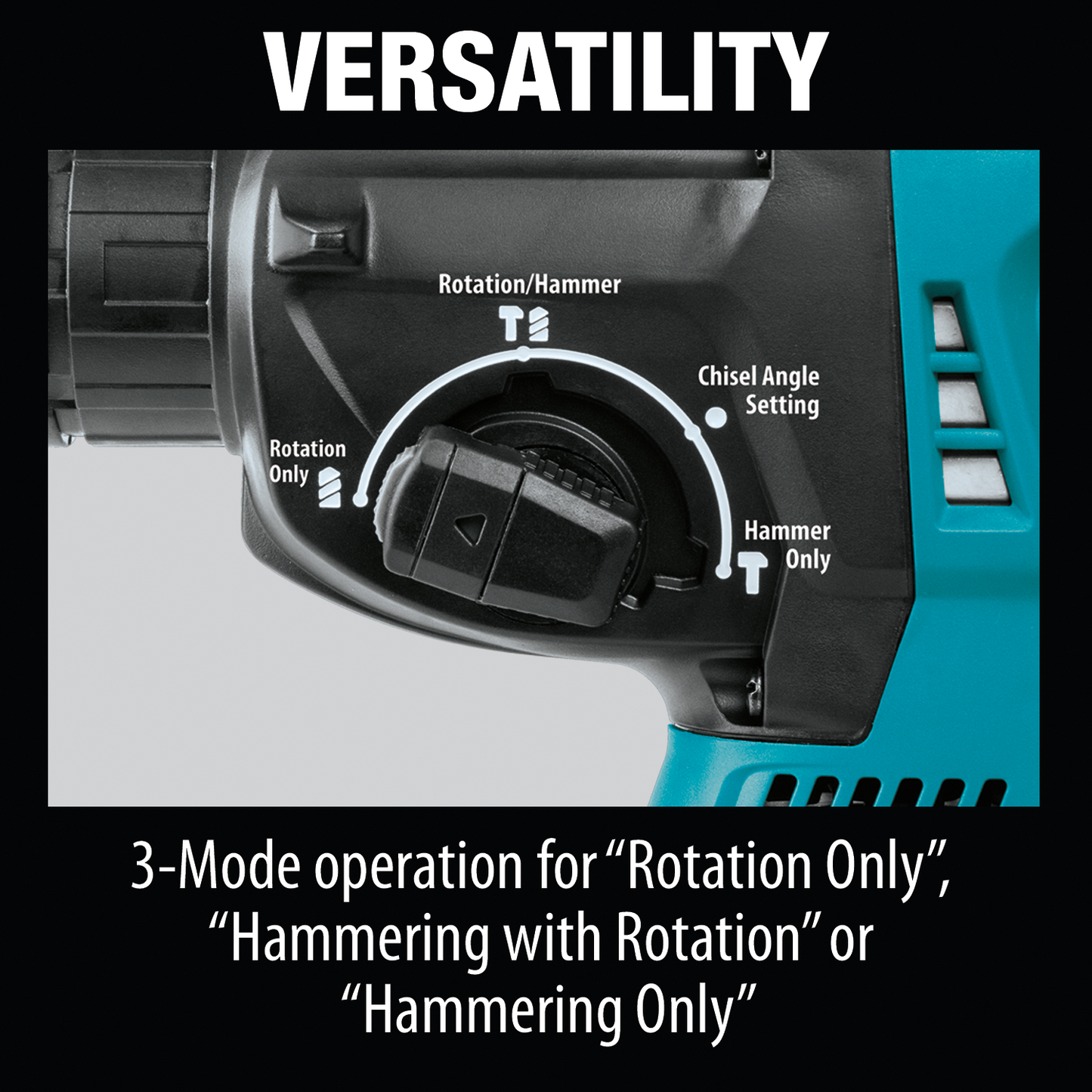 Makita XRH01T 18V LXT® Lithium‑Ion Brushless Cordless 1" SDS‑PLUS Rotary Hammer Kit (5.0Ah)