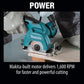 Makita CC02Z 12V max CXT® Lithium‑Ion Cordless 3‑3/8" Tile/Glass Saw, Tool Only