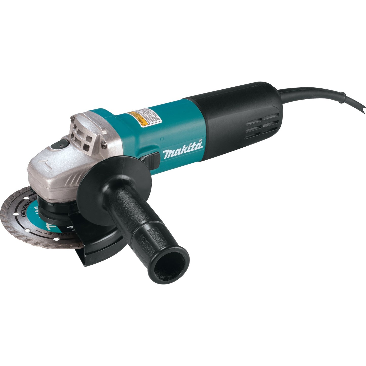 Makita 9557NB 4‑1/2" Angle Grinder, with AC/DC Switch