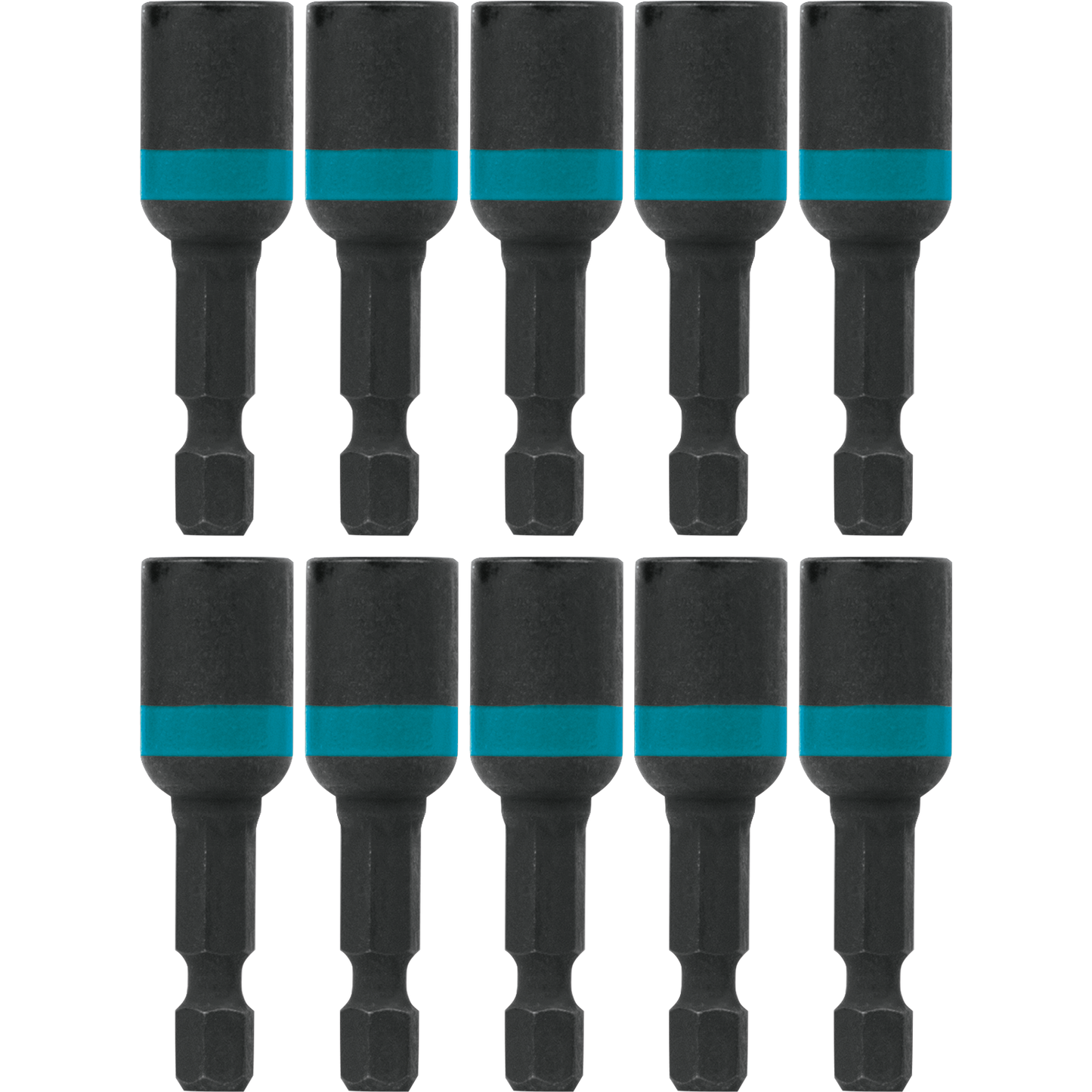 Makita A-97156 ImpactX™ 5/16″ x 1‑3/4″ Magnetic Nut Driver, 10/pk, Bulk