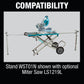 Makita WST01N Large Rising Base Miter Saw Stand