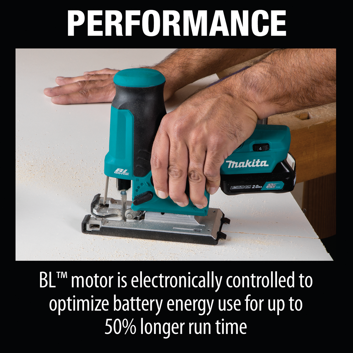 Makita VJ05R1J 12V max CXT® Lithium‑Ion Brushless Cordless Barrel Grip Jig Saw Kit (2.0Ah)