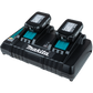 Makita DC18RD 18V LXT® Lithium‑Ion Dual Port Rapid Optimum Charger
