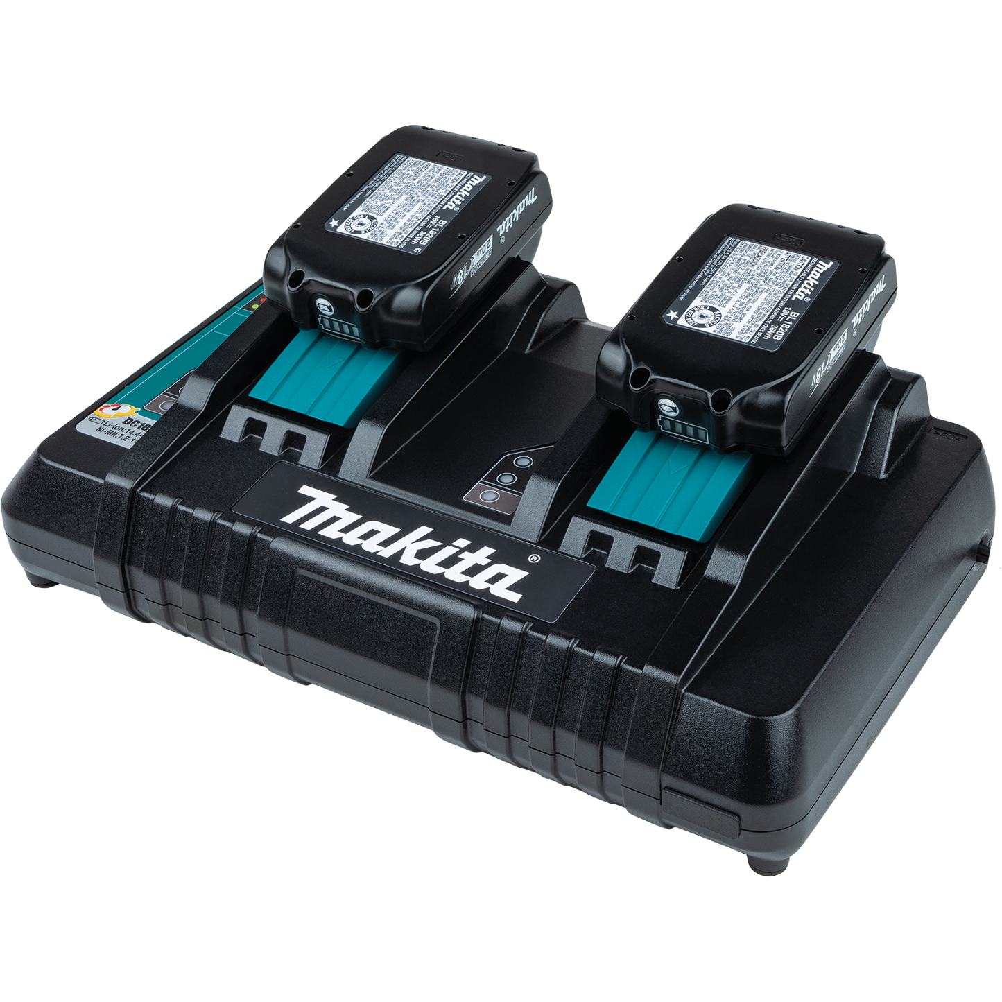 Makita DC18RD 18V LXT® Lithium‑Ion Dual Port Rapid Optimum Charger